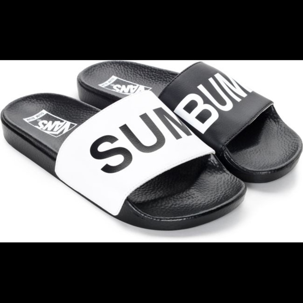 VANS Sun Bum Slides, sz 7